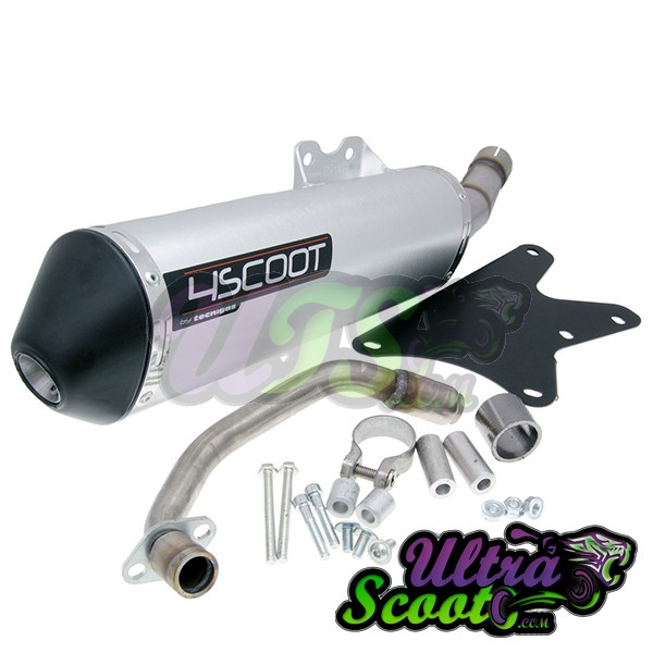 Exhaust System Technigas 4Scoot Gy6 139QMB 50CC