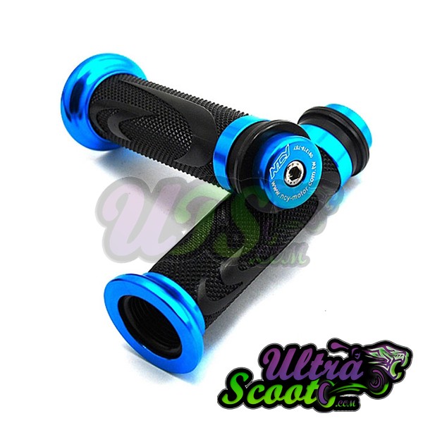 Handlebar Grips Ncy Type A Blue Anodized