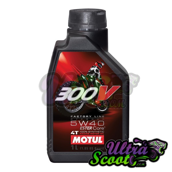Motul Oil 300V Factory Off-Road 100% Synthétic 4T