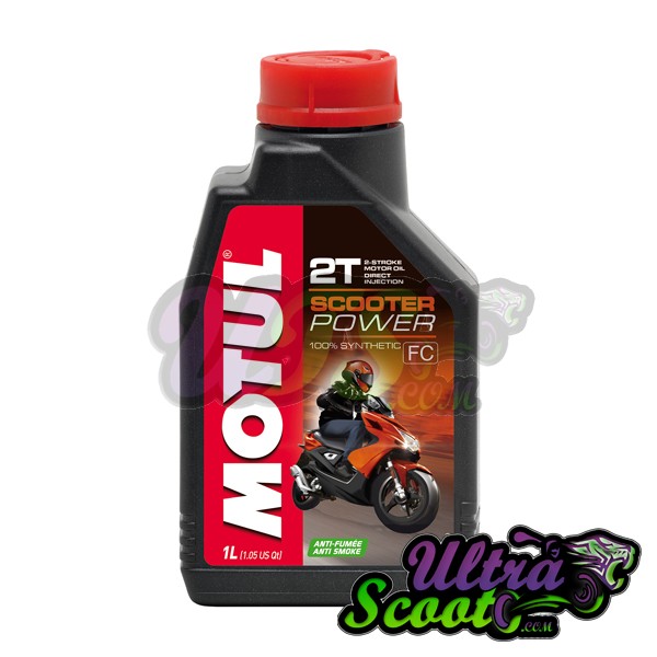 Motul Oil Scooter Power 100% Synthétic 2T Anti-Smoke