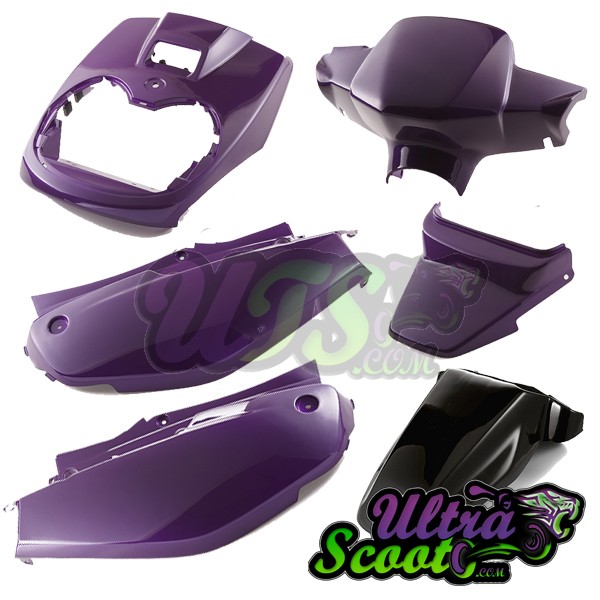 Body Kit Cover Yamaha Bw's/Zuma 02-11 Purple Cyber